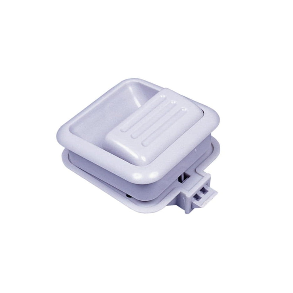 Zamek meblowy 5x5cm Średnio Szary