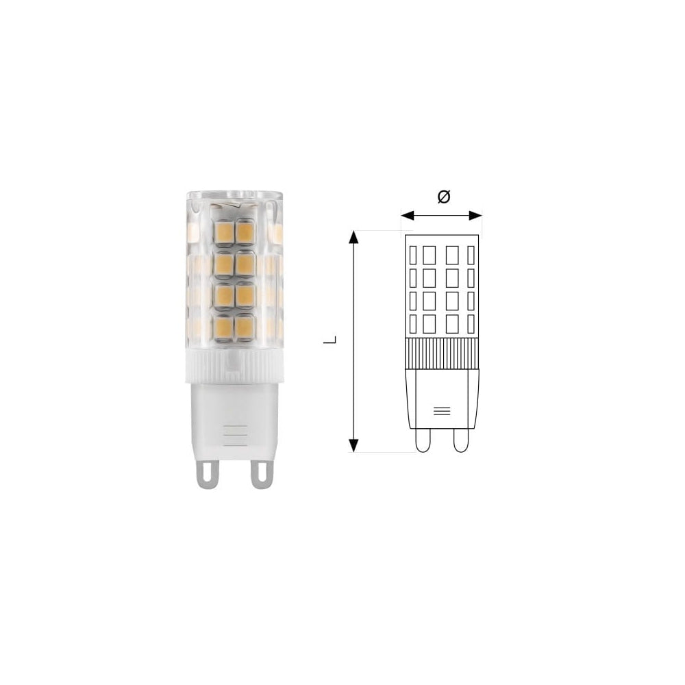 Żarówka LED G9 3,5W 230V Biała Ciepła Kamper