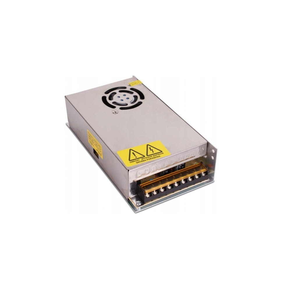 Zasilacz CCTV Przetwornica Przyczepa 300W 230 na 12V/25A