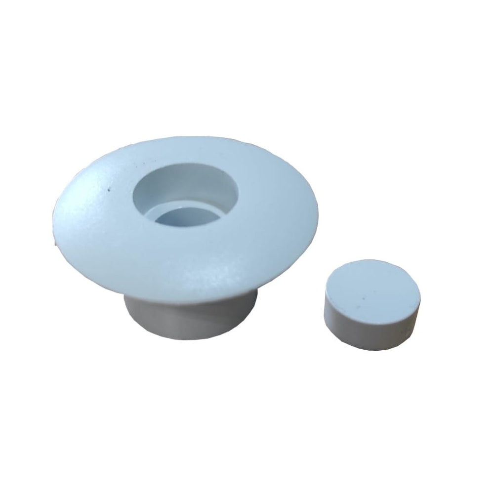 Zaślepka śrub boczku Knaus 12mm Korek biały