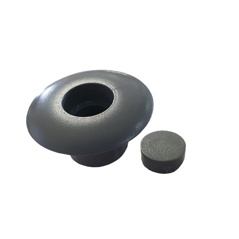 Zaślepka śrub boczku Knaus 20mm Korek ciemnoszary