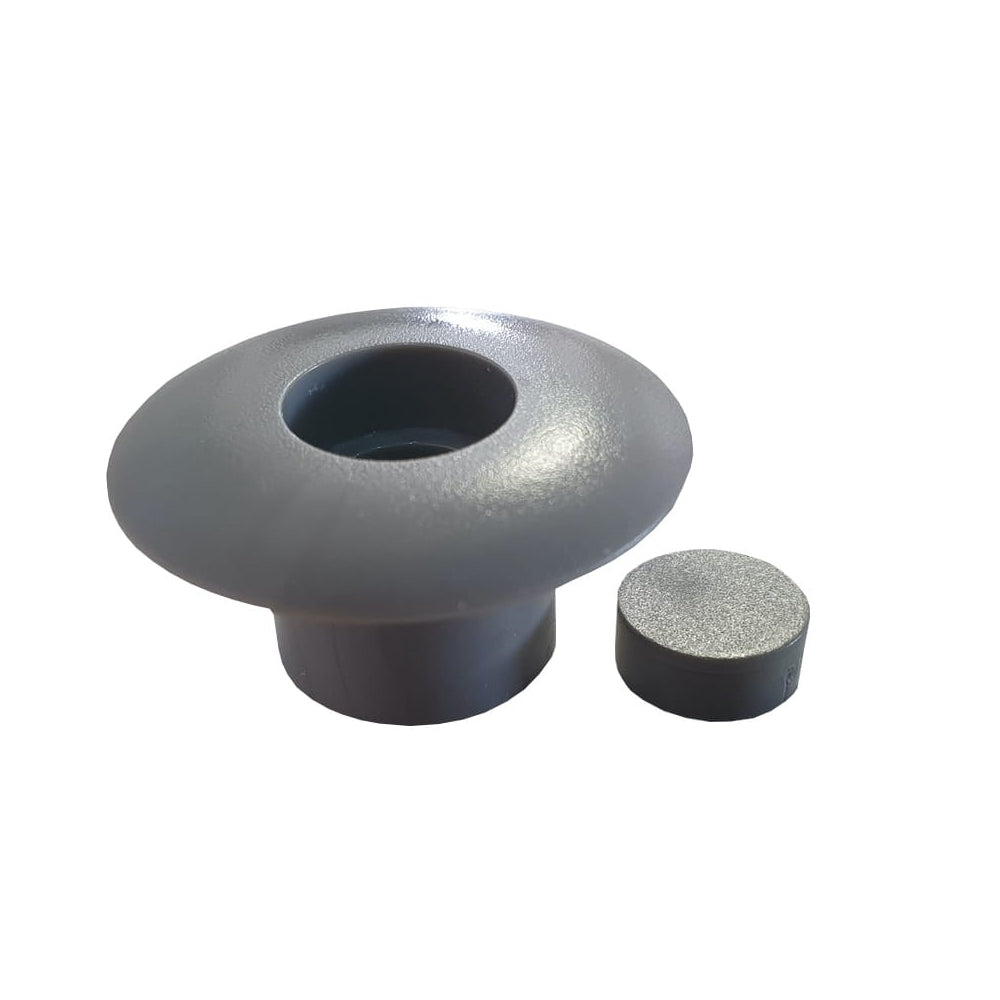 Zaślepka śrub boczku Knaus 20mm Korek jasnoszary