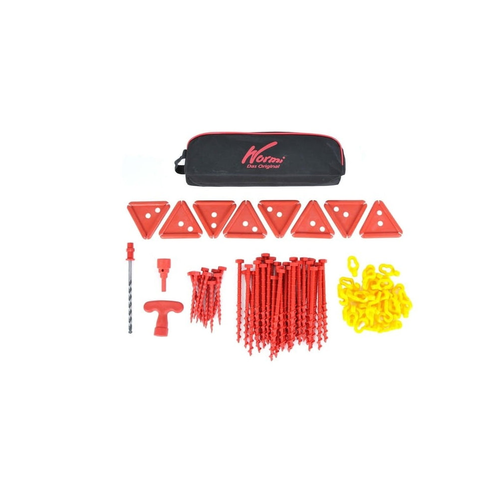 Zestaw śledzi 30 szt. Wurmi starter set deluxe